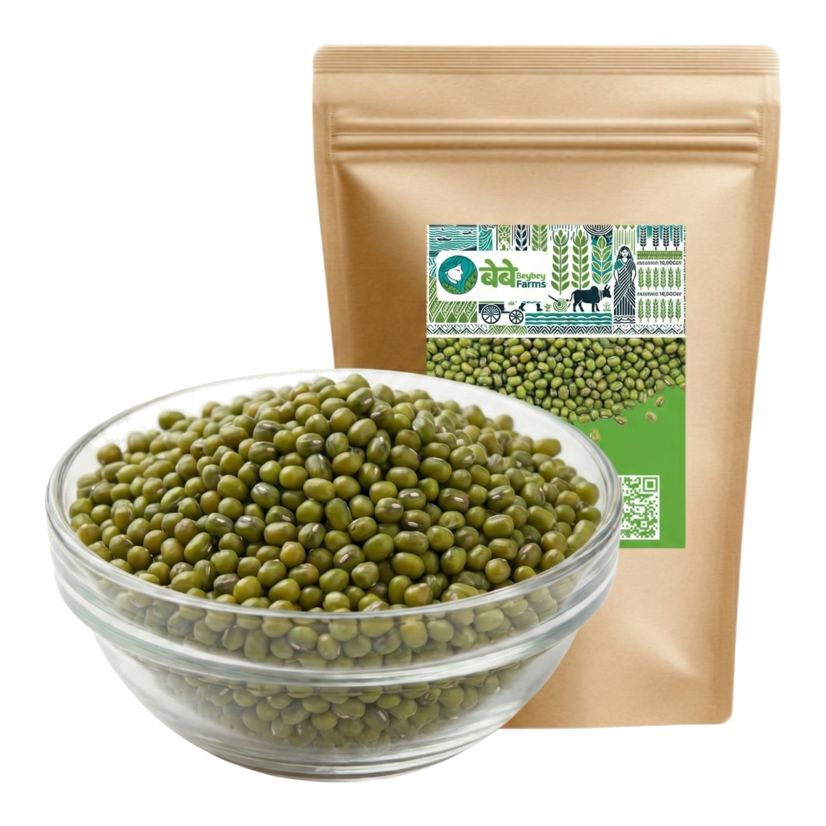 Unpolished Whole Moong